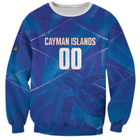 Cayman Islands Basketball Custom Sweatshirt Sea Turtle Sporty Style