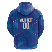 Cayman Islands Basketball Custom Zip Hoodie Sea Turtle Sporty Style