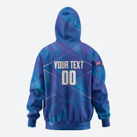 Cayman Islands Basketball Custom Zip Hoodie Sea Turtle Sporty Style