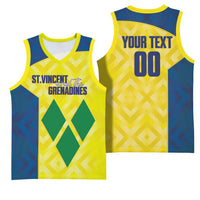 Saint Vincent and the Grenadines Basketball Custom Basketball Jersey Sporty Style