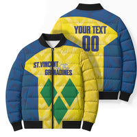 Saint Vincent and the Grenadines Basketball Custom Bomber Puffer Jacket Sporty Style