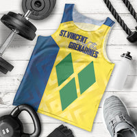 Saint Vincent and the Grenadines Basketball Custom Men Tank Top Sporty Style