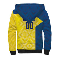 Saint Vincent and the Grenadines Basketball Custom Sherpa Hoodie Sporty Style