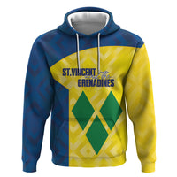 Saint Vincent and the Grenadines Basketball Custom Zip Hoodie Sporty Style