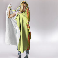 Bon Fete Kweyol Sent Lisi Hooded Blanket Saint Lucia Creole Day Madras Motifs Yellow