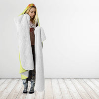 Bon Fete Kweyol Sent Lisi Hooded Blanket Saint Lucia Creole Day Madras Motifs Yellow