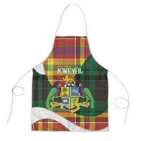 Bon Fete Kweyol Dominica Apron Creole Day Coat Of Arms Madras Motifs