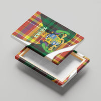 Bon Fete Kweyol Dominica Canvas Wall Art Creole Day Coat Of Arms Madras Motifs