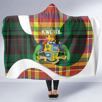 Bon Fete Kweyol Dominica Hooded Blanket Creole Day Coat Of Arms Madras Motifs