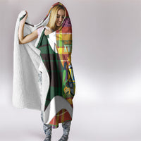 Bon Fete Kweyol Dominica Hooded Blanket Creole Day Coat Of Arms Madras Motifs
