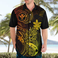 Hawaii Hawaiian Shirt Pineapple Mix Polynesian Plumeria Reggae Version - Wonder Print Shop