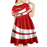 Georgia Rugby Kid Short Sleeve Dress 2023 Go Lelos Curves Style - Wonder Print Shop