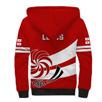Georgia Rugby Sherpa Hoodie 2023 Go Lelos Curves Style - Wonder Print Shop