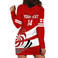 Custom Georgia Rugby Hoodie Dress 2023 Go Lelos Curves Style - Wonder Print Shop