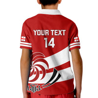 Custom Georgia Rugby Kid Polo Shirt 2023 Go Lelos Curves Style - Wonder Print Shop