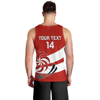 Custom Georgia Rugby Men Tank Top 2023 Go Lelos Curves Style - Wonder Print Shop