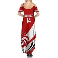 Custom Georgia Rugby Summer Maxi Dress 2023 Go Lelos Curves Style - Wonder Print Shop