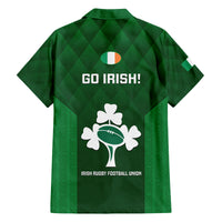 Ireland Rugby Family Matching Tank Maxi Dress and Hawaiian Shirt 2023 Go Shamrock World Cup Irish Celtic Pattern - Wonder Print Shop