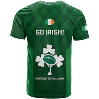 Ireland Rugby T Shirt 2023 Go Irish Shamrock World Cup - Wonder Print Shop