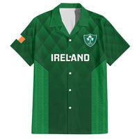 Custom Ireland Rugby Family Matching Long Sleeve Bodycon Dress and Hawaiian Shirt 2023 Go Shamrock World Cup Irish Celtic Pattern - Wonder Print Shop