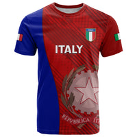 Italy Rugby T Shirt 2023 The Blues Grunge Style - Wonder Print Shop