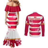 japan-rugby-couples-matching-mermaid-dress-and-long-sleeve-button-shirts-2023-go-cherry-blossoms-world-cup