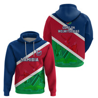 Namibia Rugby Hoodie 2023 Welwitschias Flag Style - Wonder Print Shop