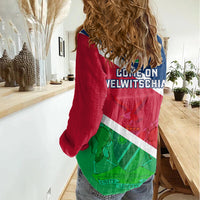 Namibia Rugby Women Casual Shirt 2023 Go Welwitschias World Cup Flag Style - Wonder Print Shop