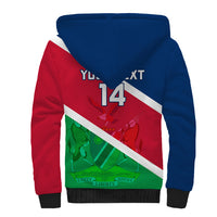 Custom Namibia Rugby Sherpa Hoodie 2023 Welwitschias Flag Style - Wonder Print Shop