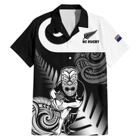 New Zealand Silver Fern Rugby Family Matching Mermaid Dress and Hawaiian Shirt Go Champions NZ All Black Maori Koru - Wonder Print Shop