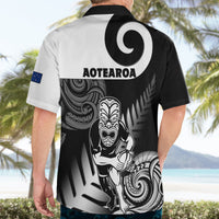 New Zealand Silver Fern Rugby Hawaiian Shirt Go Champions NZ All Black Maori Koru - Wonder Print Shop