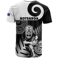New Zealand Silver Fern Rugby T Shirt Go Champions NZ All Black Maori Koru - Wonder Print Shop