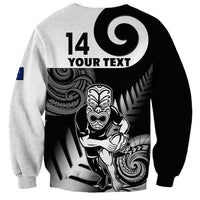 Custom New Zealand Silver Fern Rugby Sweatshirt Go Champions NZ All Black Maori Koru - Wonder Print Shop