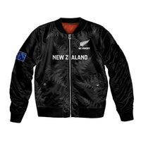 New Zealand Silver Fern Rugby Bomber Jacket 2023 Go Aotearoa Champions World Cup - Wonder Print Shop