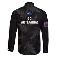 New Zealand Silver Fern Rugby Family Matching Short Sleeve Bodycon Dress and Hawaiian Shirt 2023 Go Aotearoa Champions World Cup - Wonder Print Shop