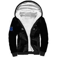 Custom New Zealand Silver Fern Rugby Sherpa Hoodie 2023 Go Aotearoa Champions World Cup - Wonder Print Shop