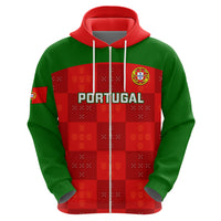 Custom Portugal Rugby Hoodie Go Wolves Mix Coat Of Arms - Wonder Print Shop