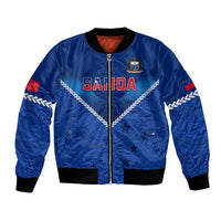 Custom Samoa Rugby Bomber Jacket 2023 Go Manu Samoa - Wonder Print Shop