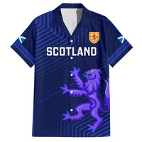 Scotland Rugby Family Matching Off Shoulder Short Dress and Hawaiian Shirt 2023 Go Scottish - Wonder Print Shop