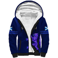 Custom Scotland Rugby Sherpa Hoodie 2023 Go Scottish - Wonder Print Shop