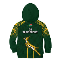 South Africa Rugby Kid Hoodie 2023 Go Champions World Cup Springboks - Wonder Print Shop
