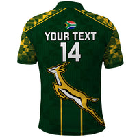 Custom South Africa Rugby Polo Shirt 2023 Go Springboks World Cup - Wonder Print Shop