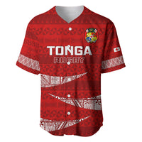 Tonga Rugby Baseball Jersey 2023 Ikale Tahi Tongan Ngatu Pattern - Wonder Print Shop