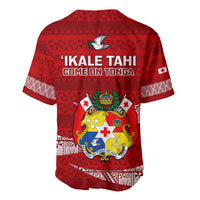 Tonga Rugby Baseball Jersey 2023 Ikale Tahi Tongan Ngatu Pattern - Wonder Print Shop