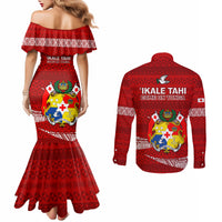 tonga-rugby-couples-matching-mermaid-dress-and-long-sleeve-button-shirts-2023-ikale-tahi-tongan-ngatu-pattern