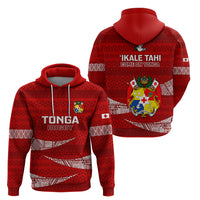 Tonga Rugby Hoodie 2023 Ikale Tahi Tongan Ngatu Pattern - Wonder Print Shop