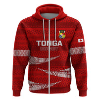 Tonga Rugby Hoodie 2023 Ikale Tahi Tongan Ngatu Pattern - Wonder Print Shop