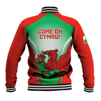Wales Rugby Baseball Jacket 2023 Come On Cymru Champions World Cup - Wonder Print Shop