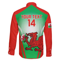 Custom Wales Rugby Family Matching Off Shoulder Maxi Dress and Hawaiian Shirt 2023 Come On Cymru Champions World Cup - Wonder Print Shop