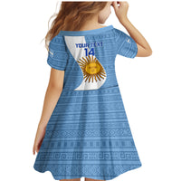 Custom Argentina Rugby Family Matching Mermaid Dress and Hawaiian Shirt 2023 Go Champions Los Pumas World Cup - Wonder Print Shop